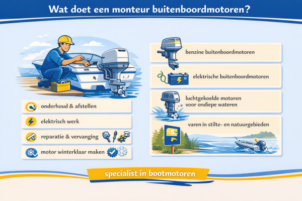 Wat doet een monteur buitenboordmotoren
